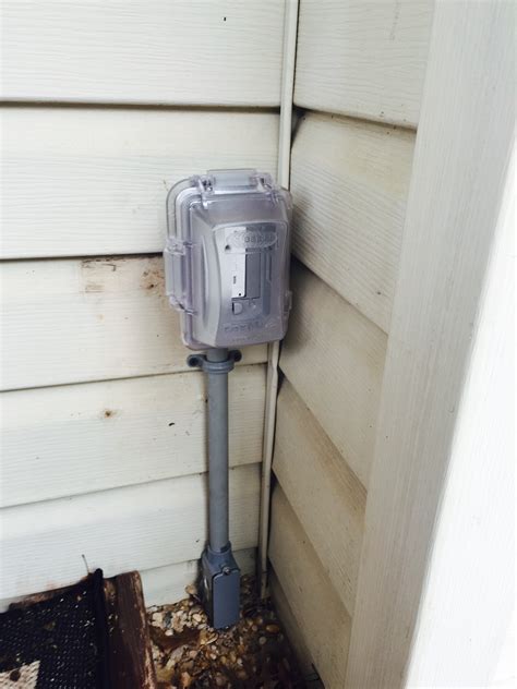 cover electrical box in yard|cover for outside electrical outlet.